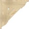 Ekena Millwork Traditional Traditional Rough Sawn Bracket, Douglas Fir, 6"W x 22"D x 22"H BKT06X22X22TRA01RDF - alternate 2